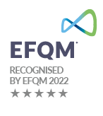 Logo "Recognized by EFQM 2022"
